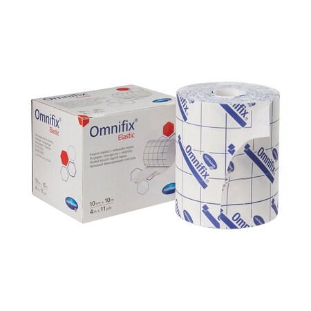 Omnifix Elastic Omnifix Nonwoven Dressing Retention Tape, 4 Inch x 10 Yard, White, 36PK 900603